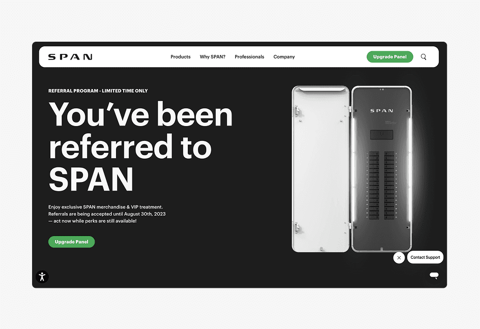SPAN.io Referrals